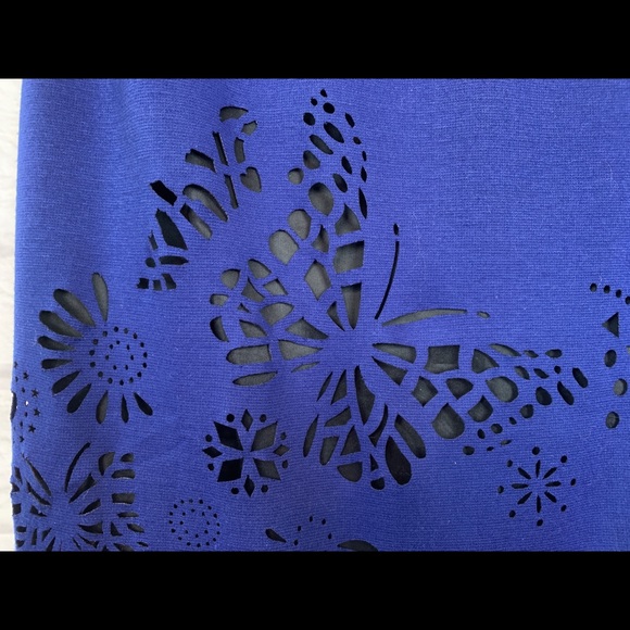 Beautiful blue and black Desigual Dress Size XL - Picture 1 of 11